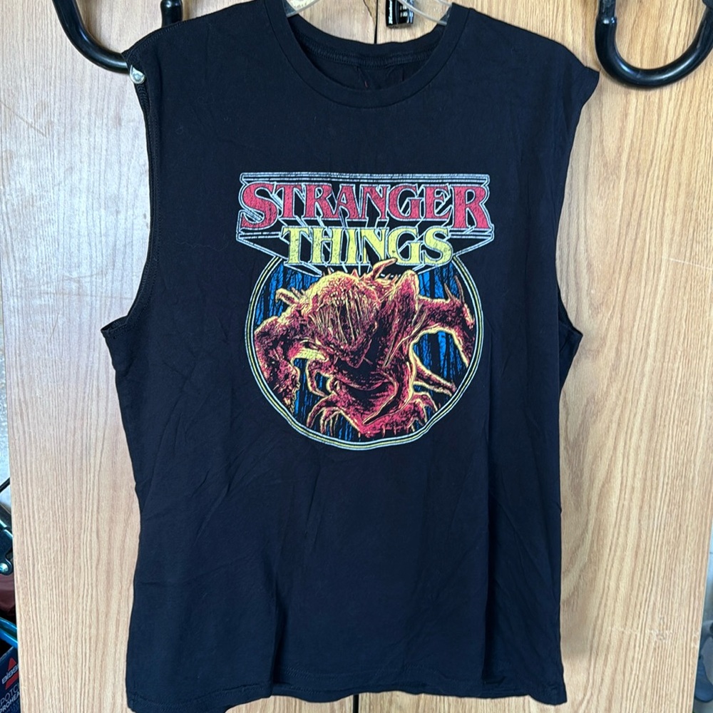 Stranger Things sleeveless Tshirt